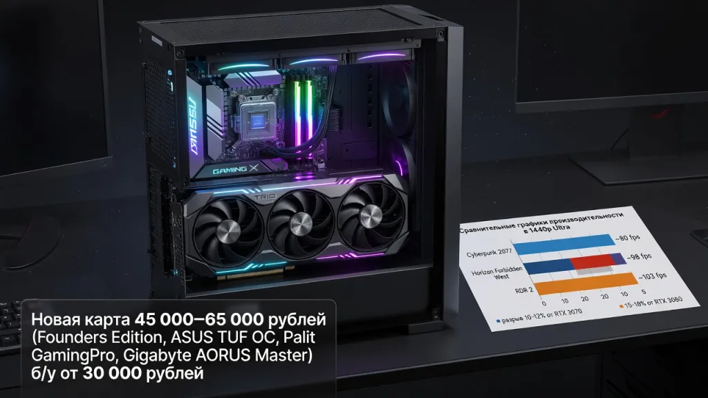 Где выгодно купить RTX 3070 Ti: цены и проверенные магазины